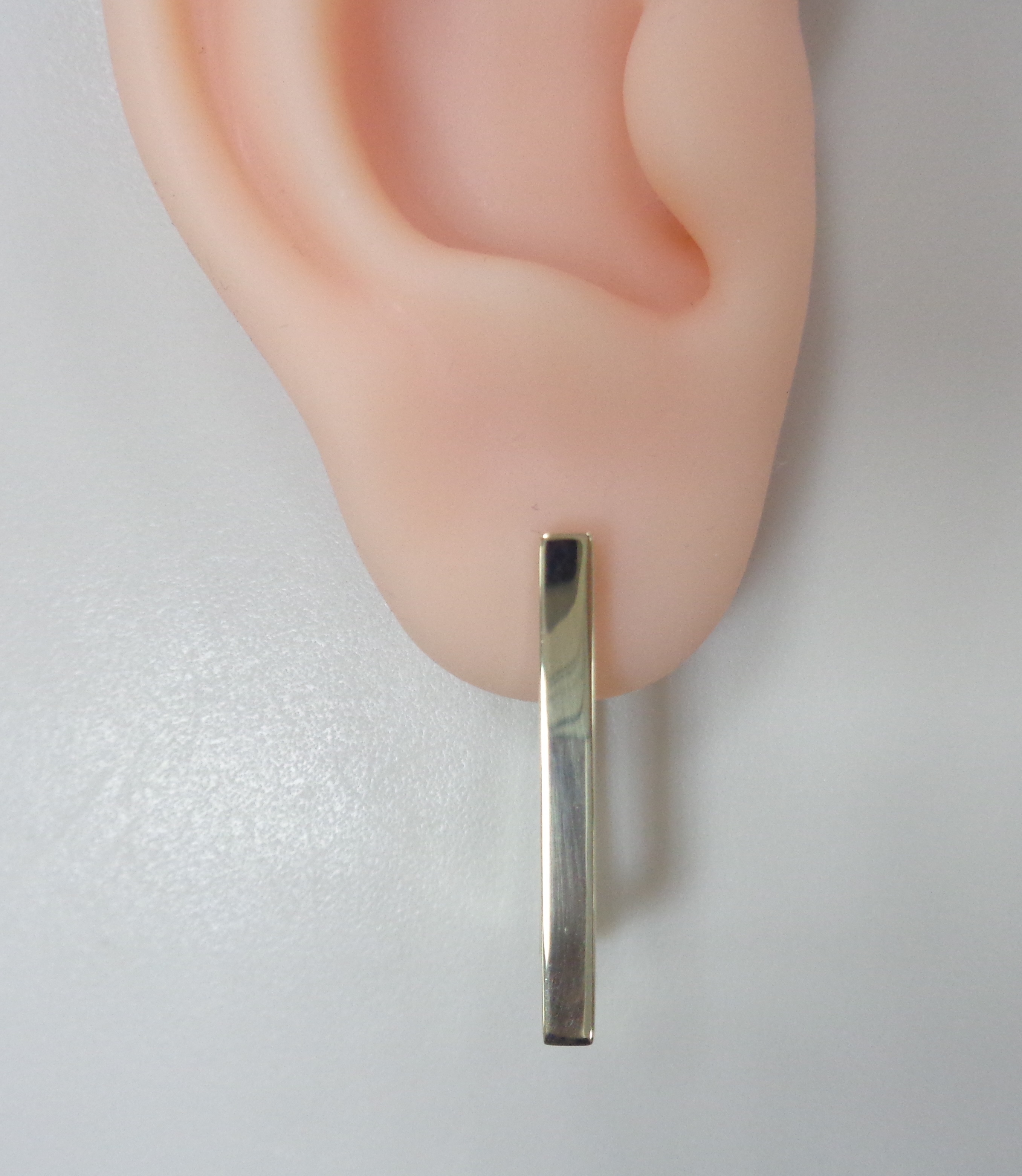 Серьги из желтого золота